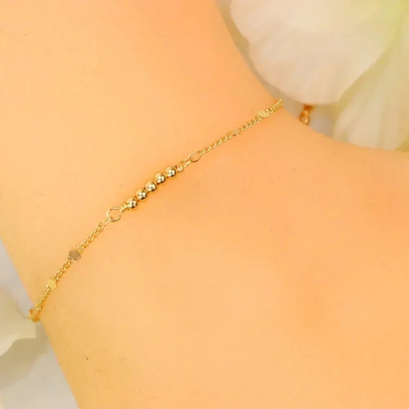Minimalist Anklet, Sleek & Modern Design, Women’s Fashion, YC110311-A - Picture 7 of 10